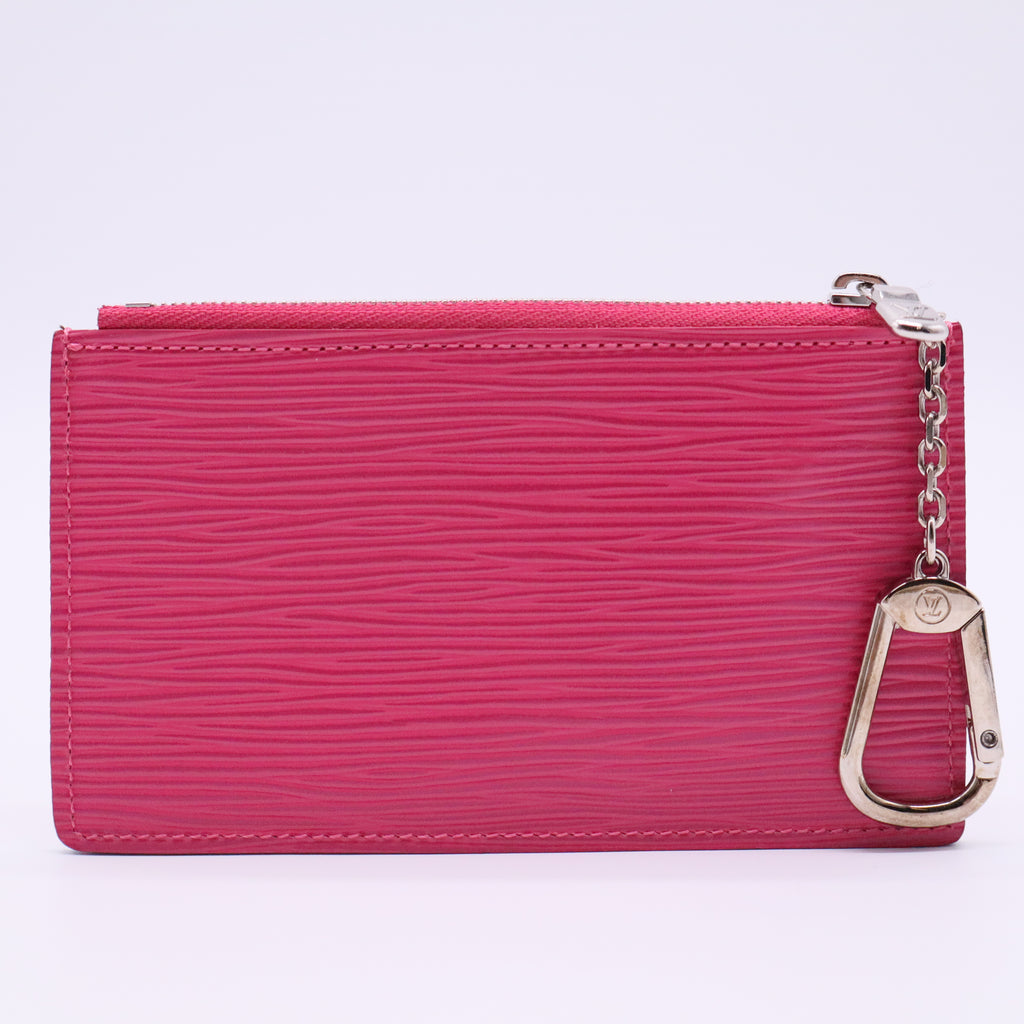 Louis Vuitton Epi Tribal Mask Key Pouch Pivoine
