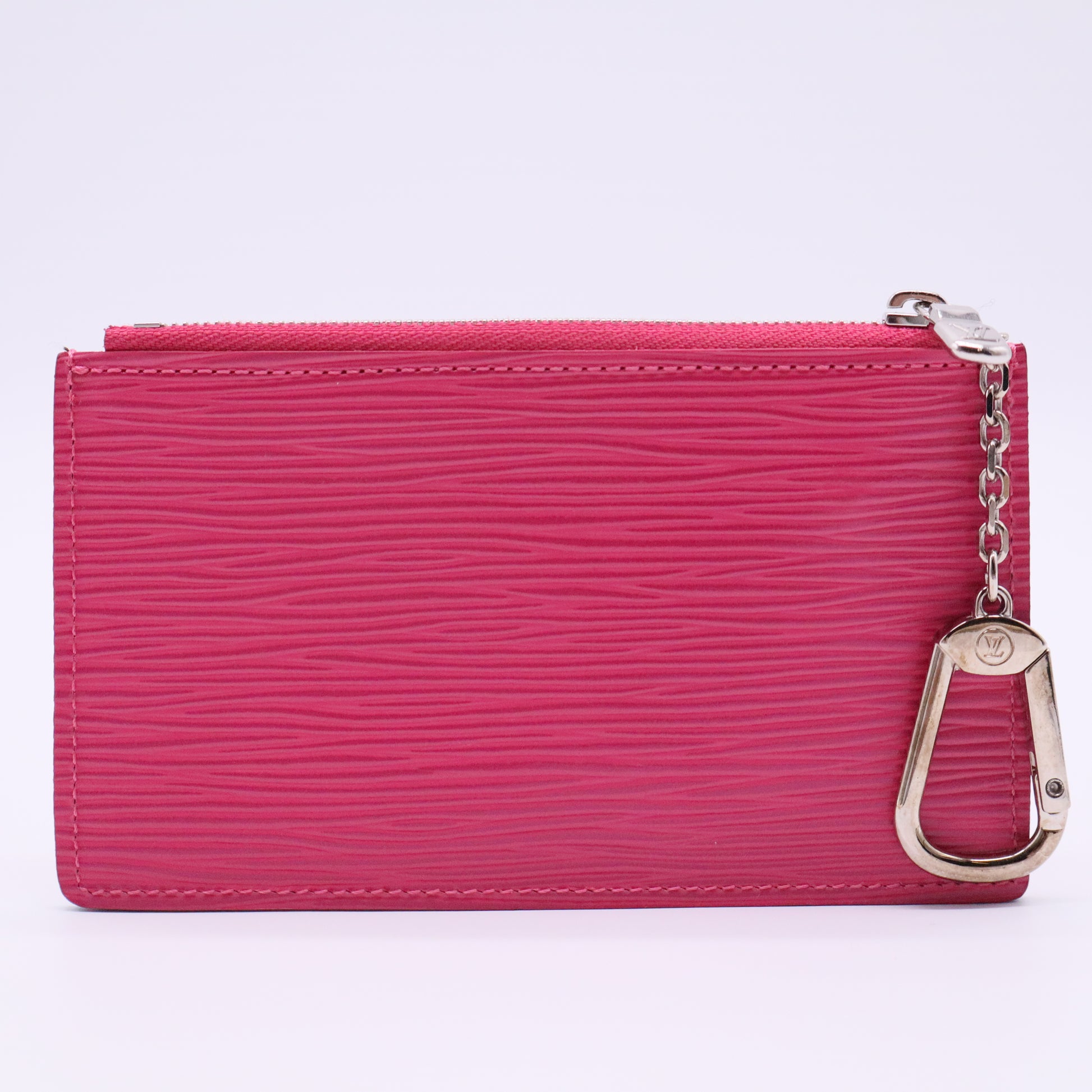 Louis Vuitton Epi Tribal Mask Key Pouch Pivoine