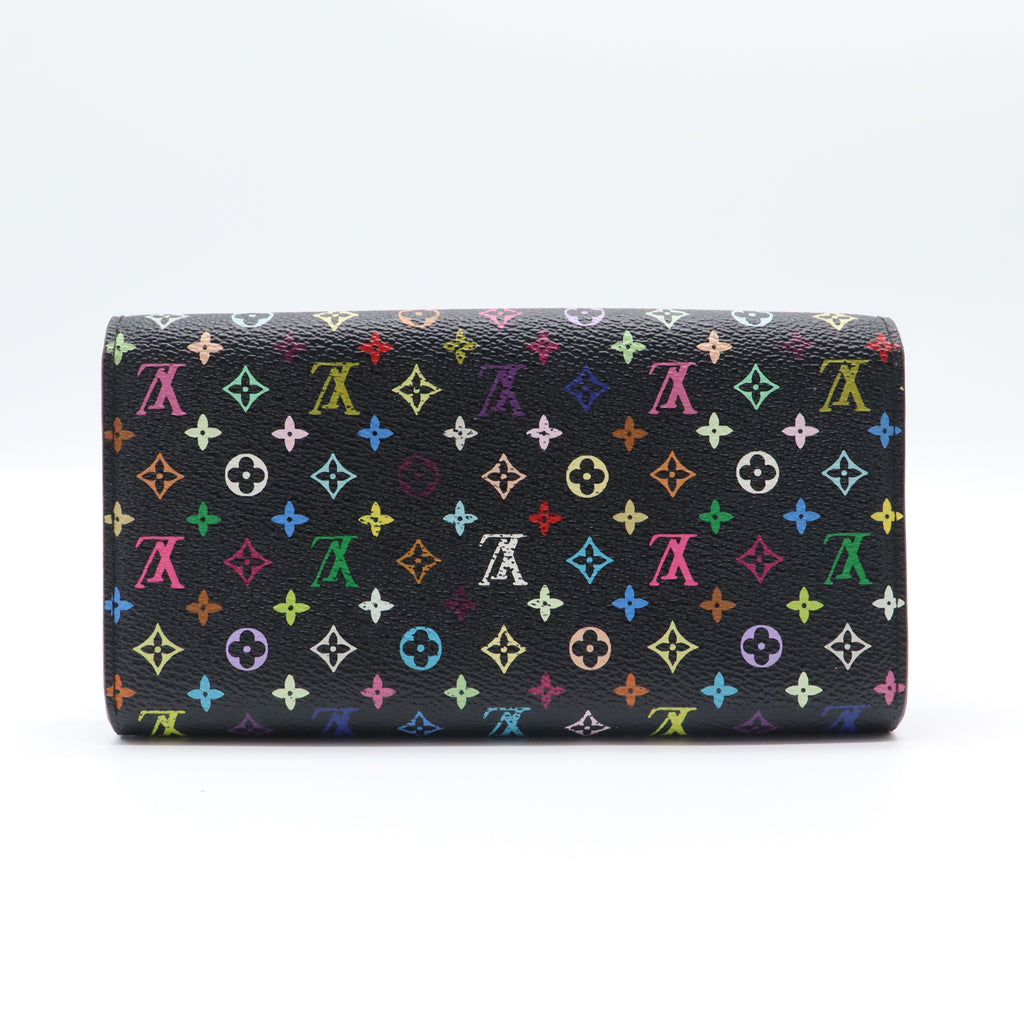 Monogram Multicolor Sarah Wallet Black Grenade W21399