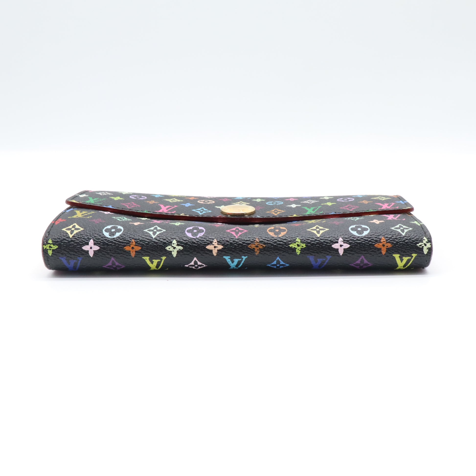 Monogram Multicolor Sarah Wallet Black Grenade W21399