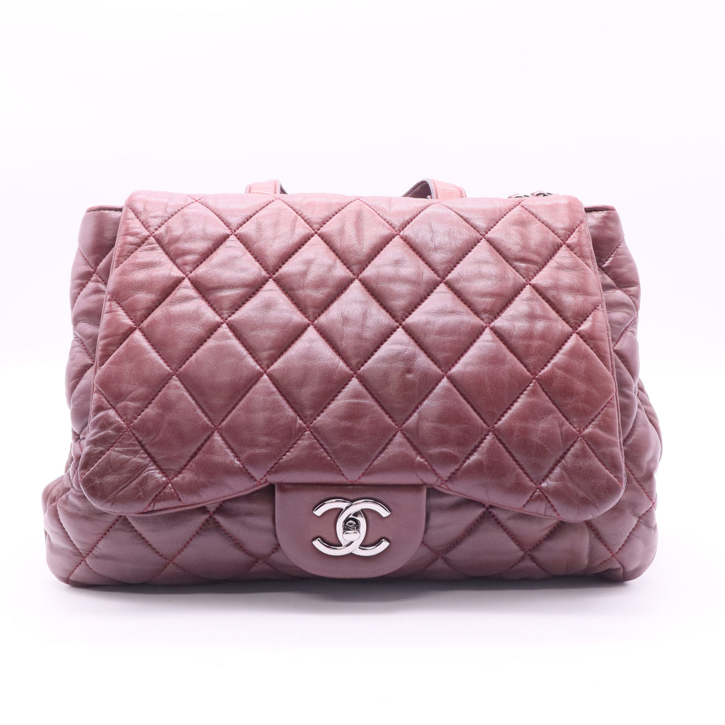 Maxi Quilted Lambskin 3 Tote satchel twins