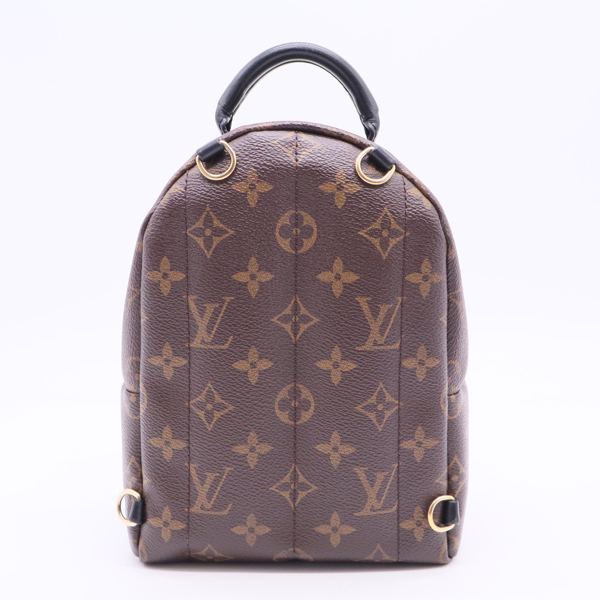 Palm Springs Backpack Monogram Canvas Mini Twins