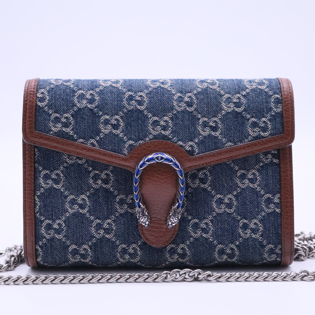 Dionysus Bag GG Denim Small