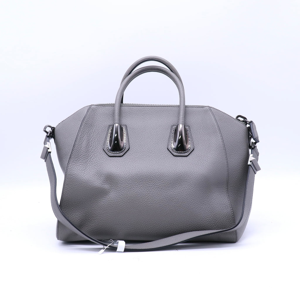 Antigona Bag Leather and Kenya Metal Small Twins B21268