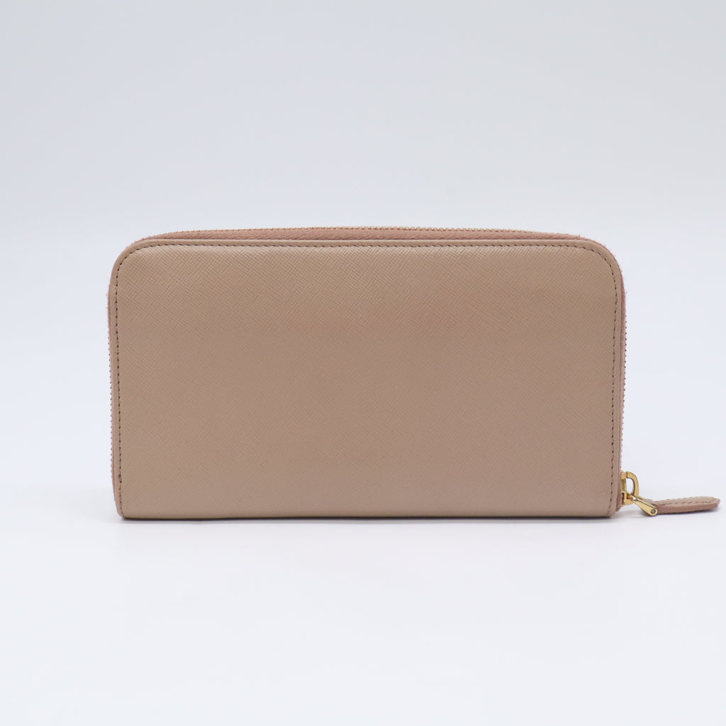 Saffiano Leather Continental Wallet W23085