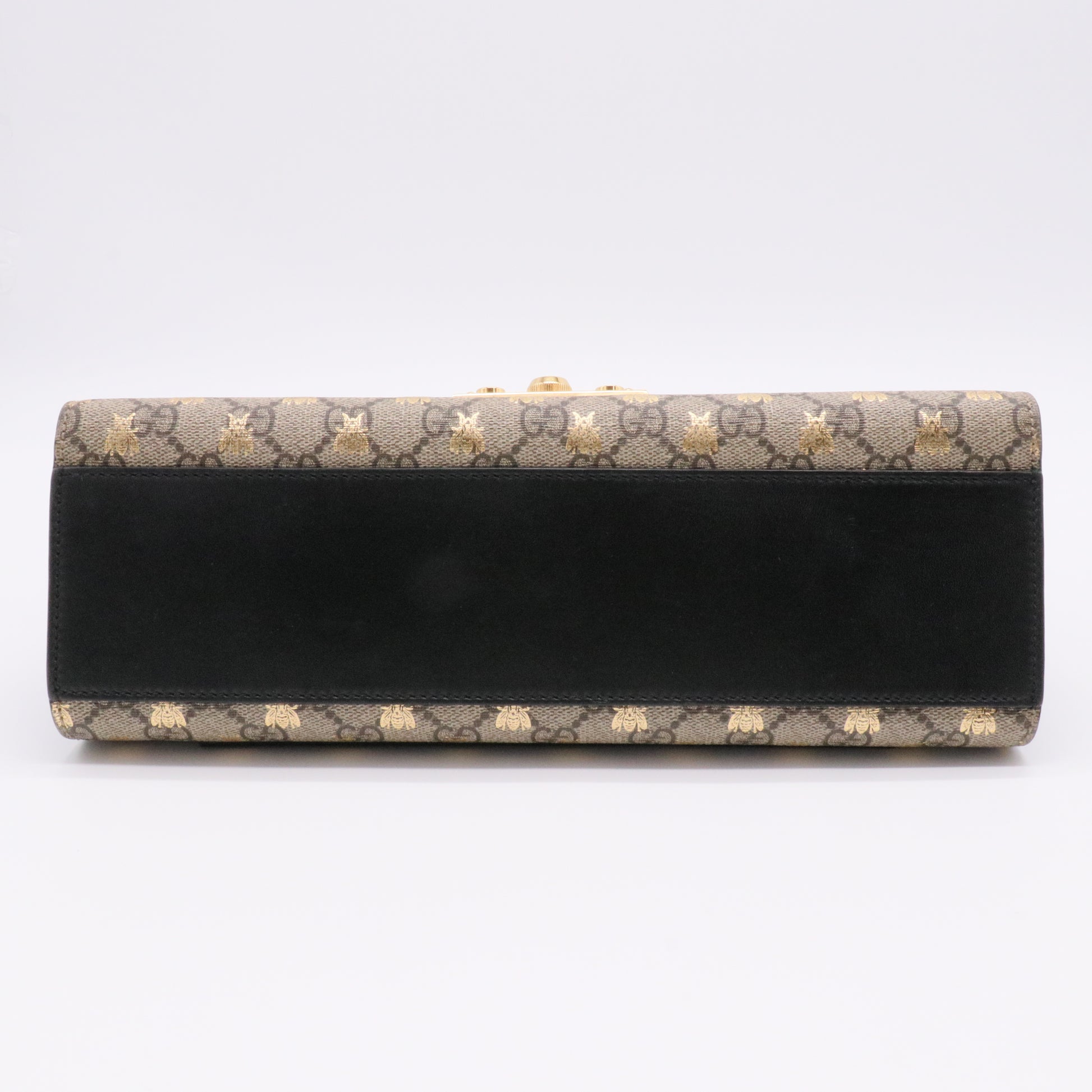 Padlock Shoulder Bag Printed GG Coated Canvas Medium