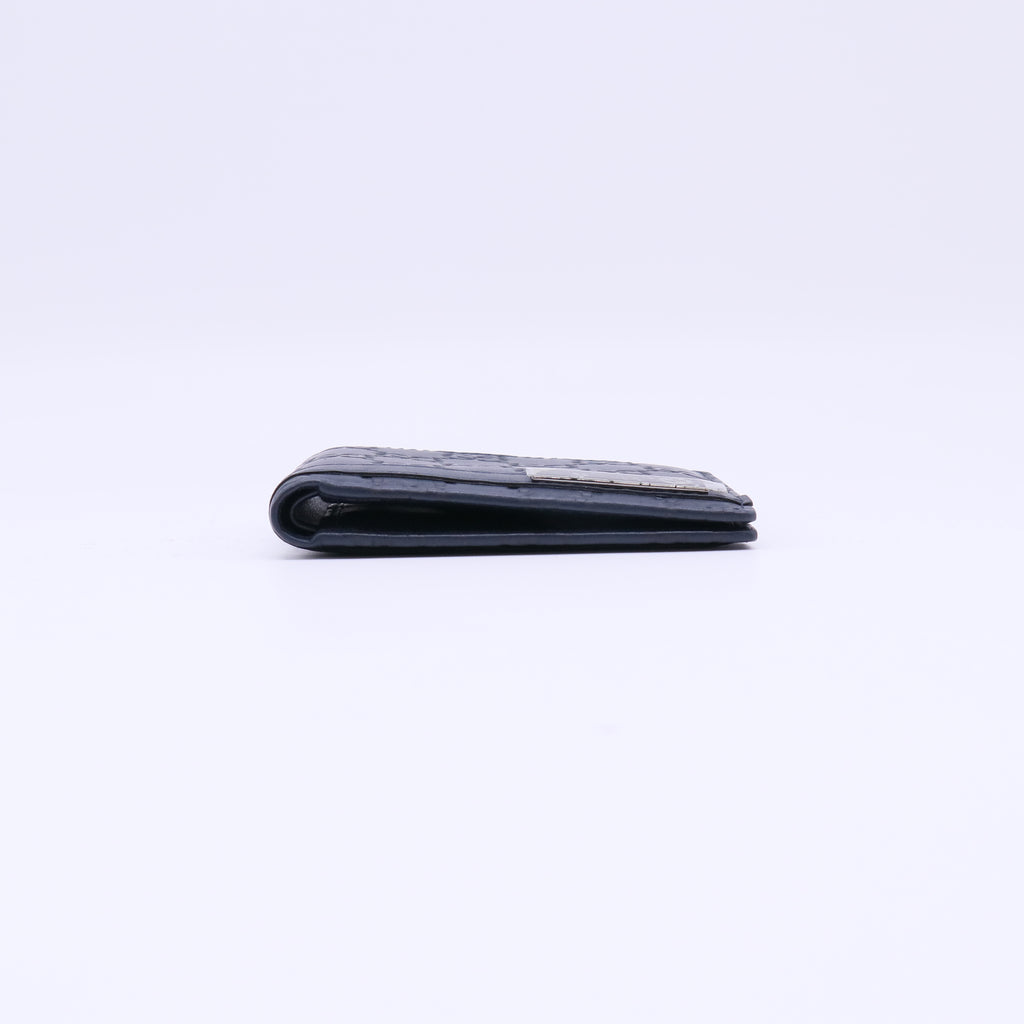 Gucci Guccissima Metal Bar Bi-Fold Wallet W21844