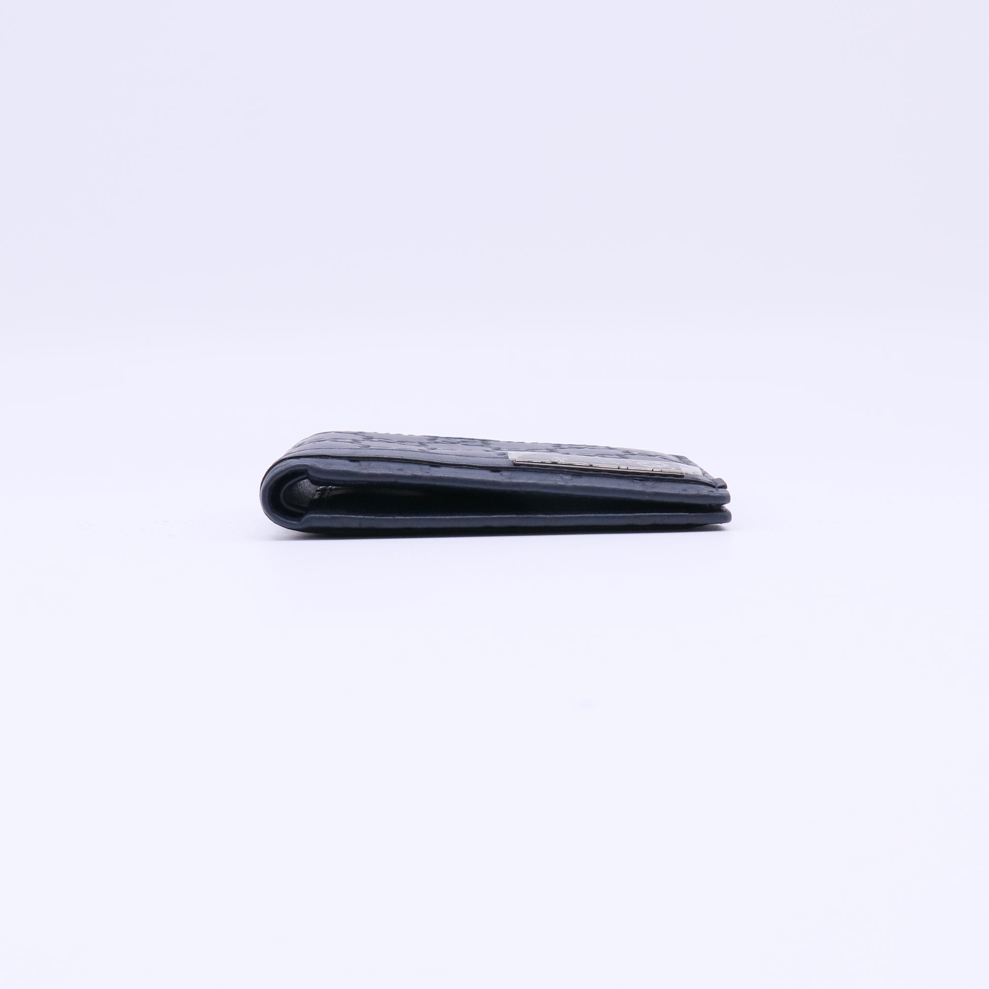 Gucci Guccissima Metal Bar Bi-Fold Wallet W21844