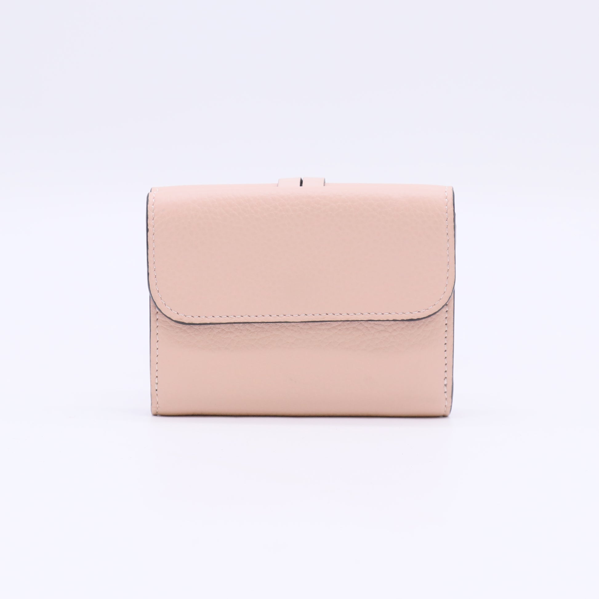 Chloe Small Alphabet tri-fold in grained leather W23087