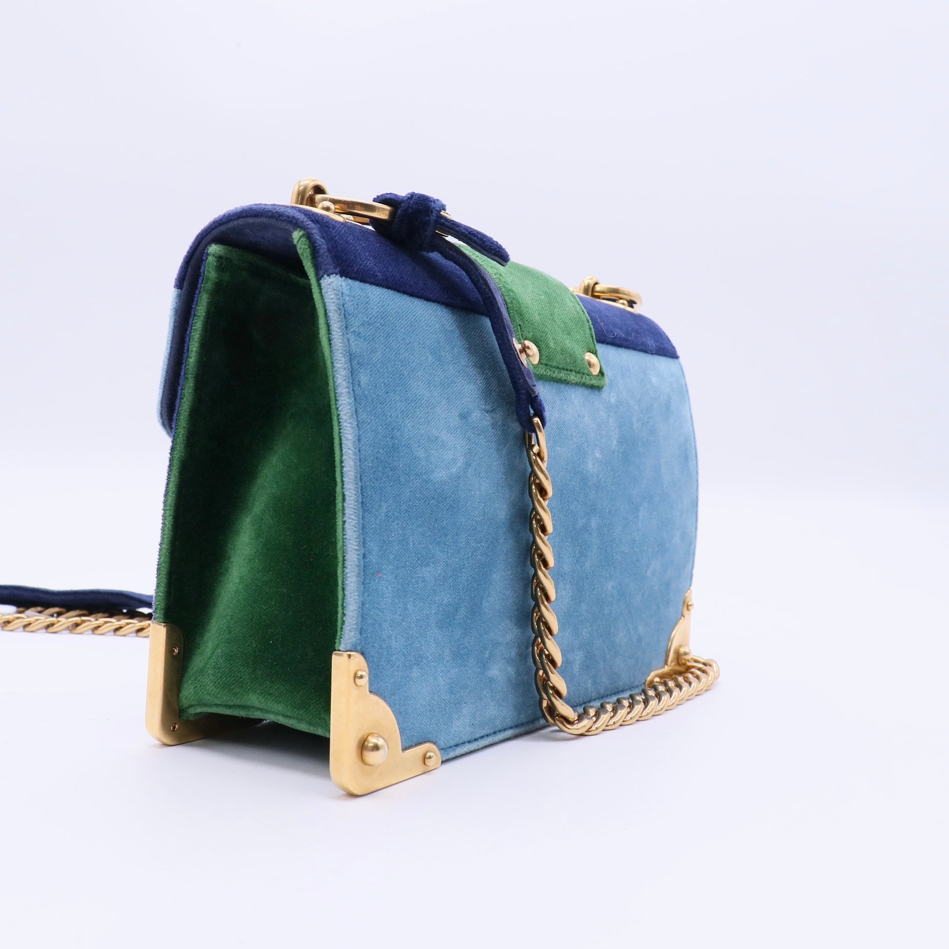 Animalier Cahier Crossbody Bag City Calf and Suede  B21441