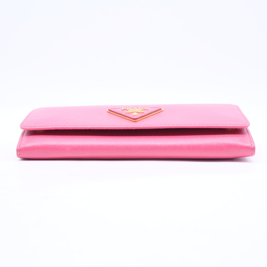 Saffiano Lux Leather Continental Wallet W20356