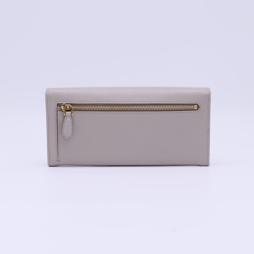 Saffiano Cuir Leather Continental Wallet W21846
