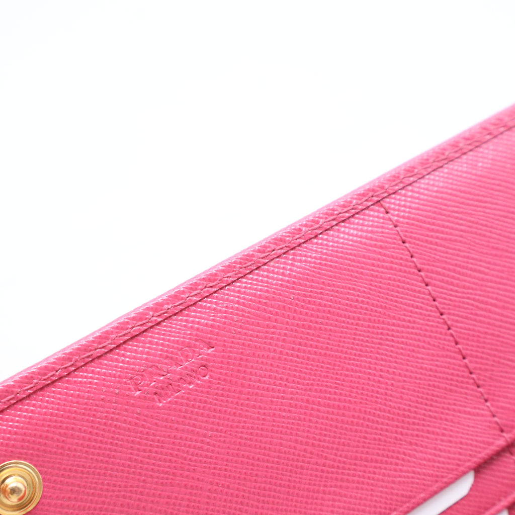 Saffiano Lux Leather Continental Wallet W20356