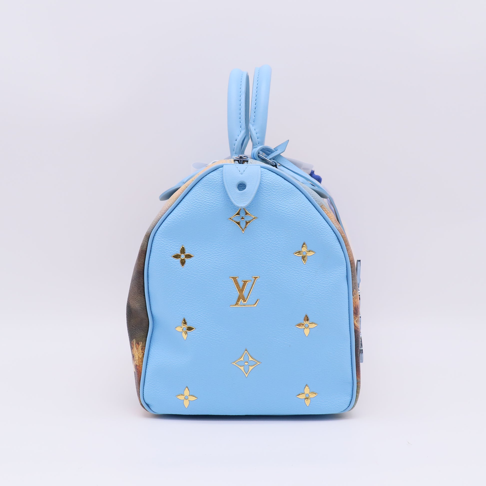 Louis Vuitton Limited Edition Jeff Koons Masters Turner Speedy 30 Bag twins B23345