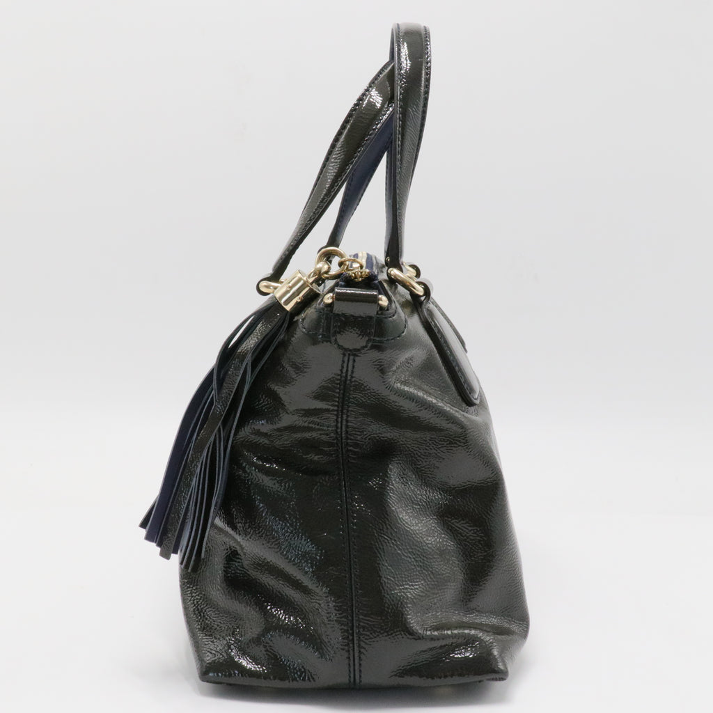 Gucci Soho Convertible Soft Top Handle Bag Patent