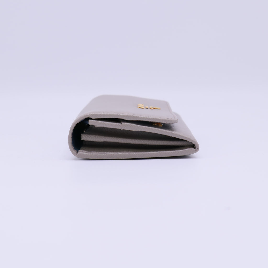 Saffiano Cuir Leather Continental Wallet W21846