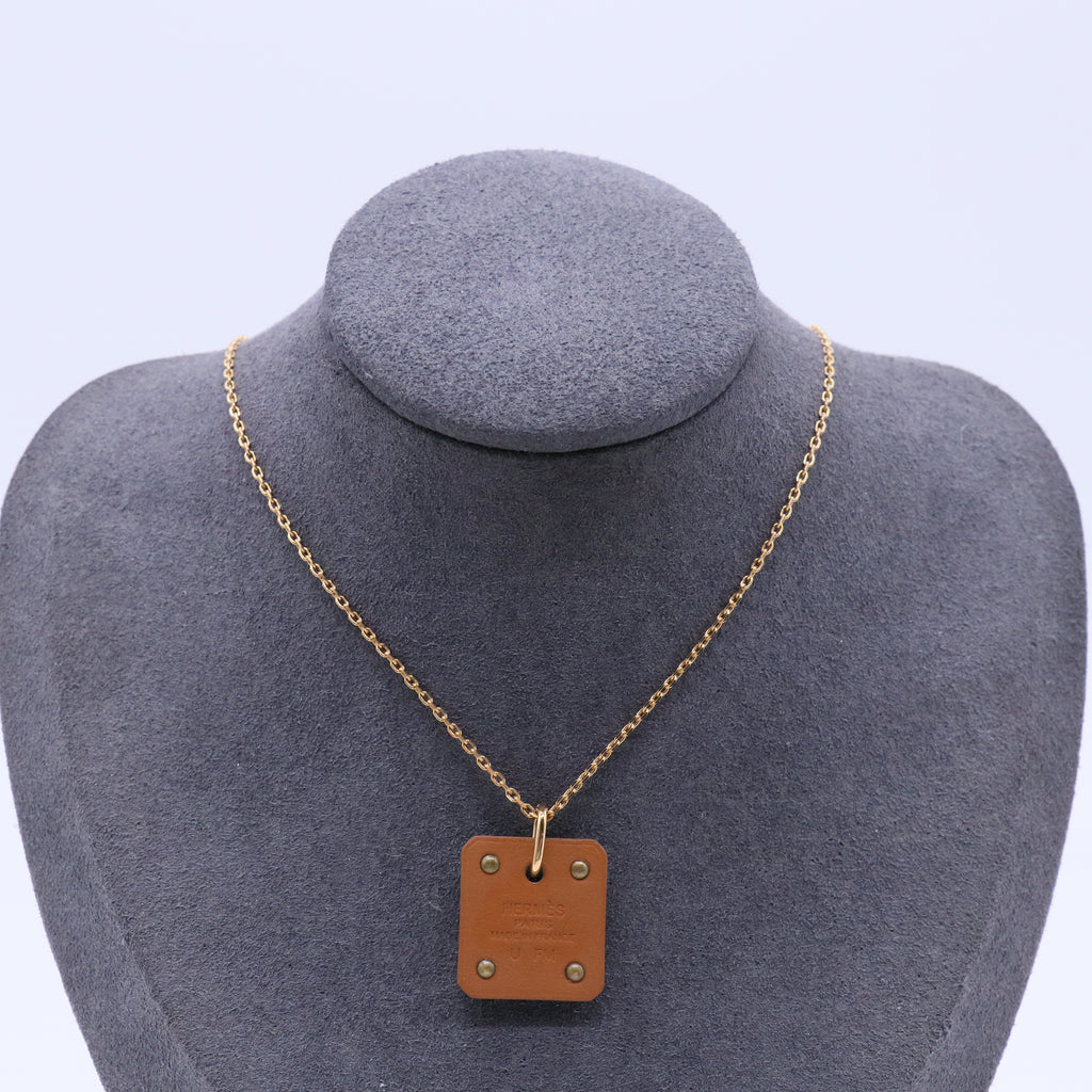 As de Coeur pink gold necklace W20377