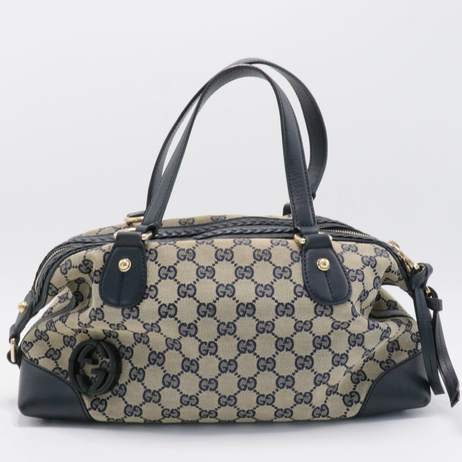 Brick Lane Original GG Canvas Boston Bag