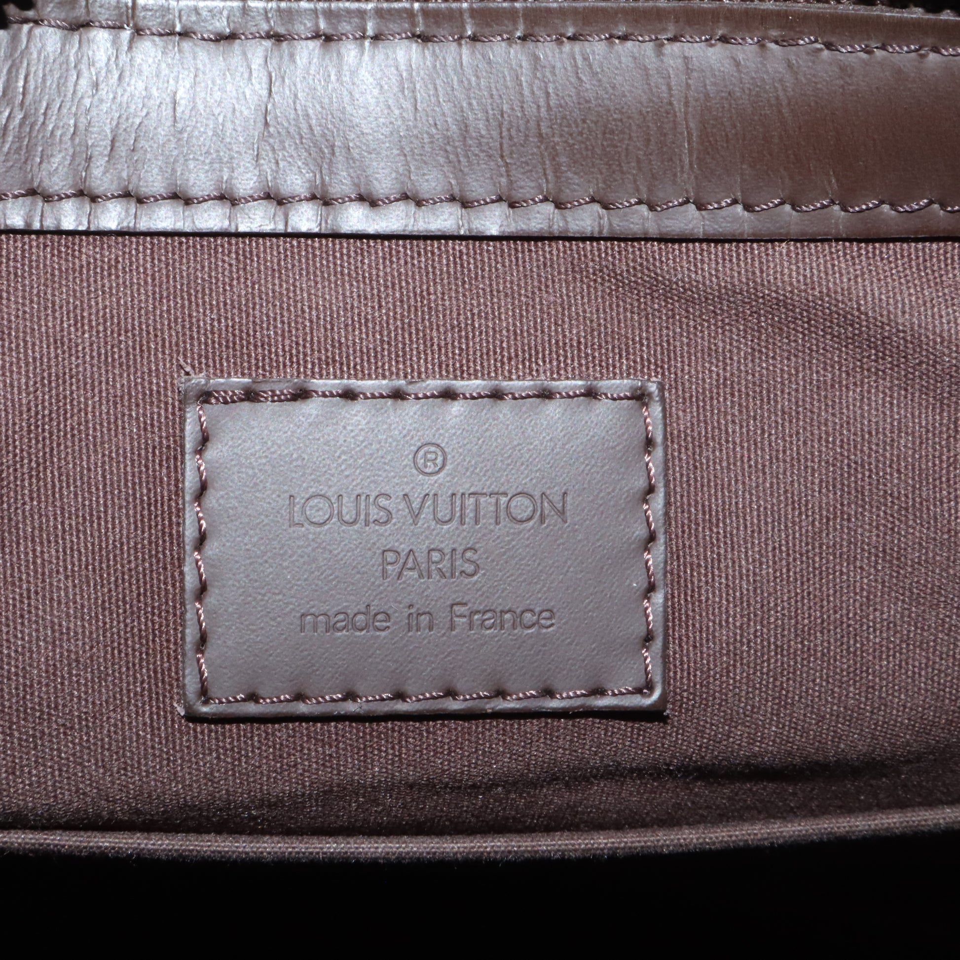 Louis Vuitton Moka Epi Leather Matsy Bag B24040