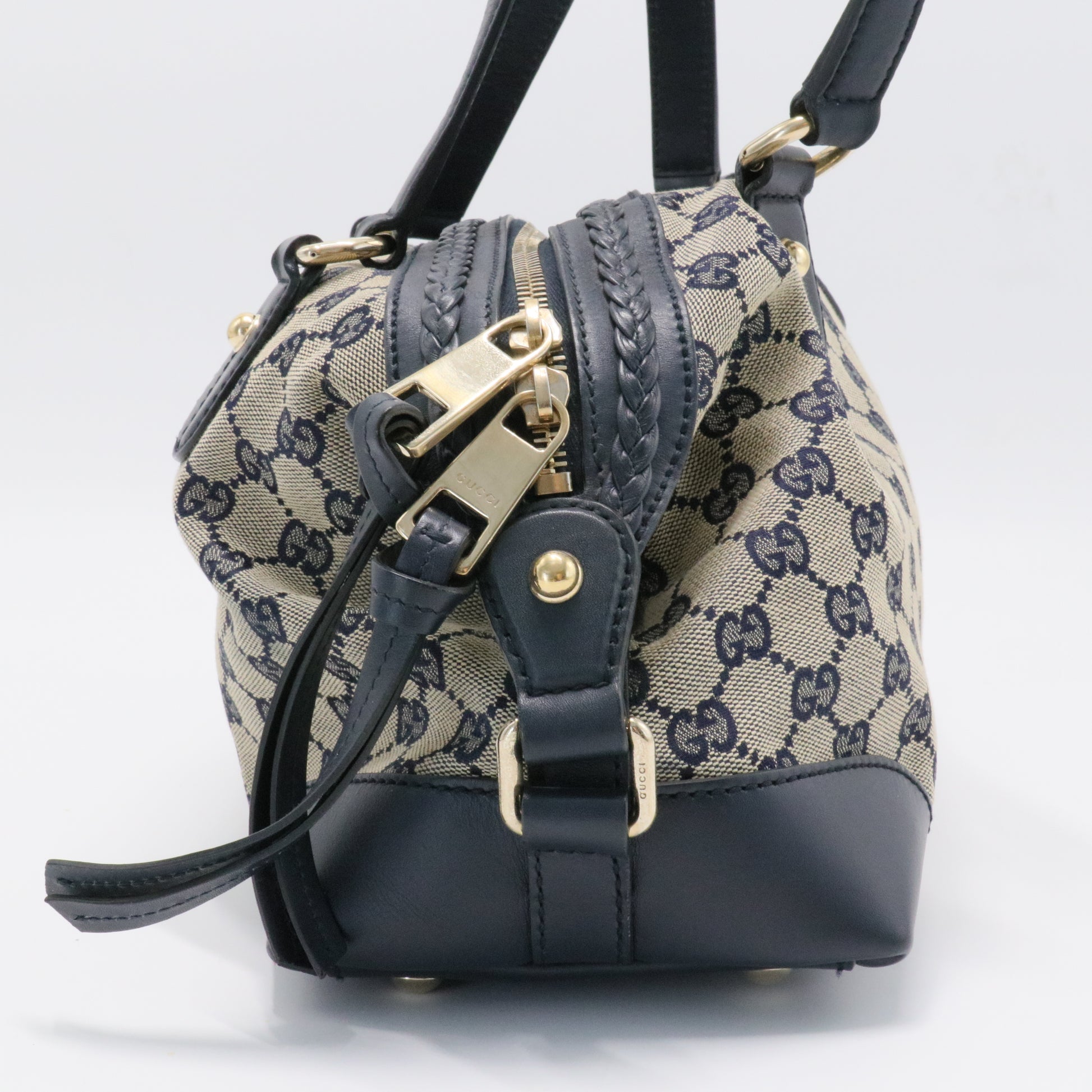 Brick Lane Original GG Canvas Boston Bag