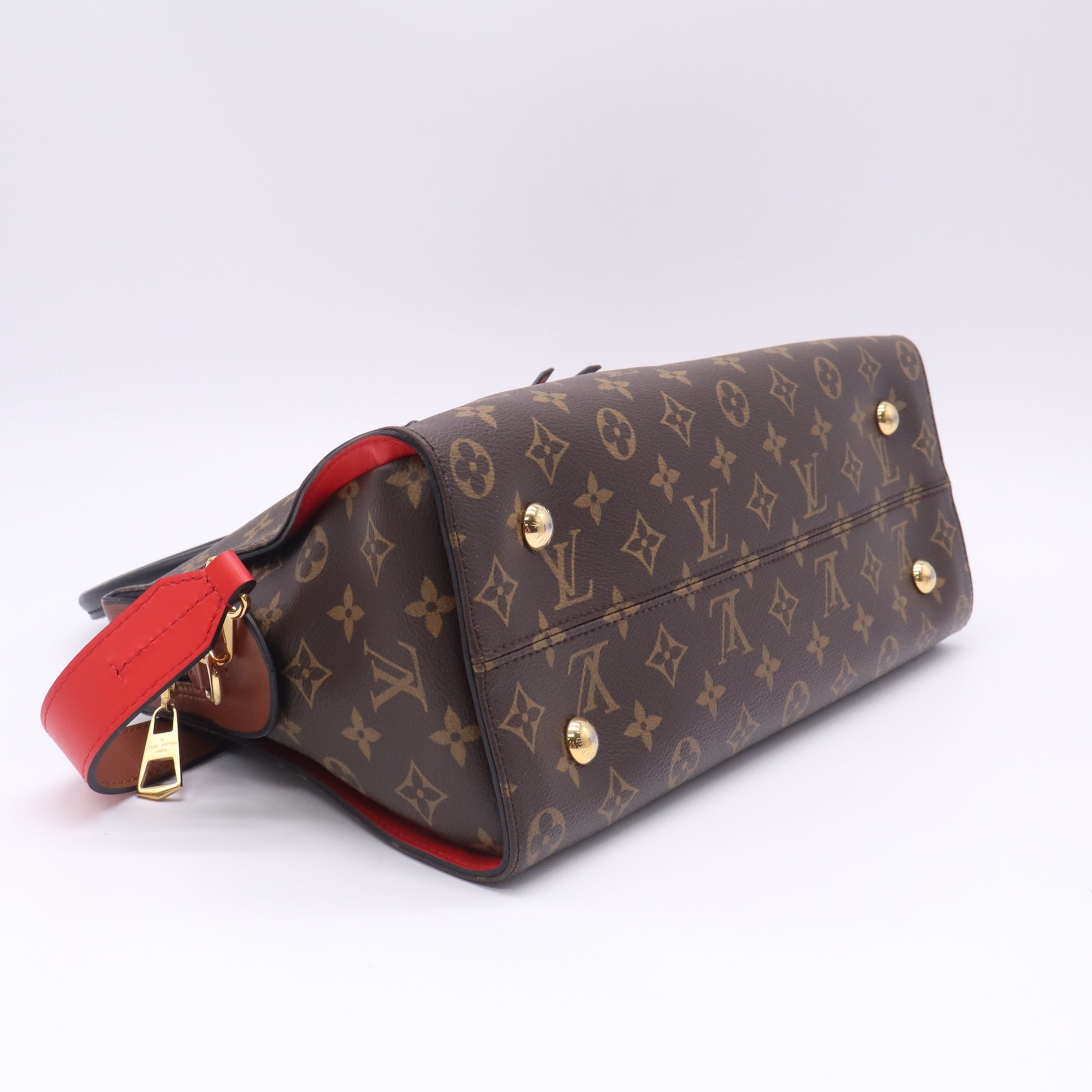 Louis Vuitton Monogram Canvas and Tricolor Leather Tuileries NM Bag Twins LDJ5017