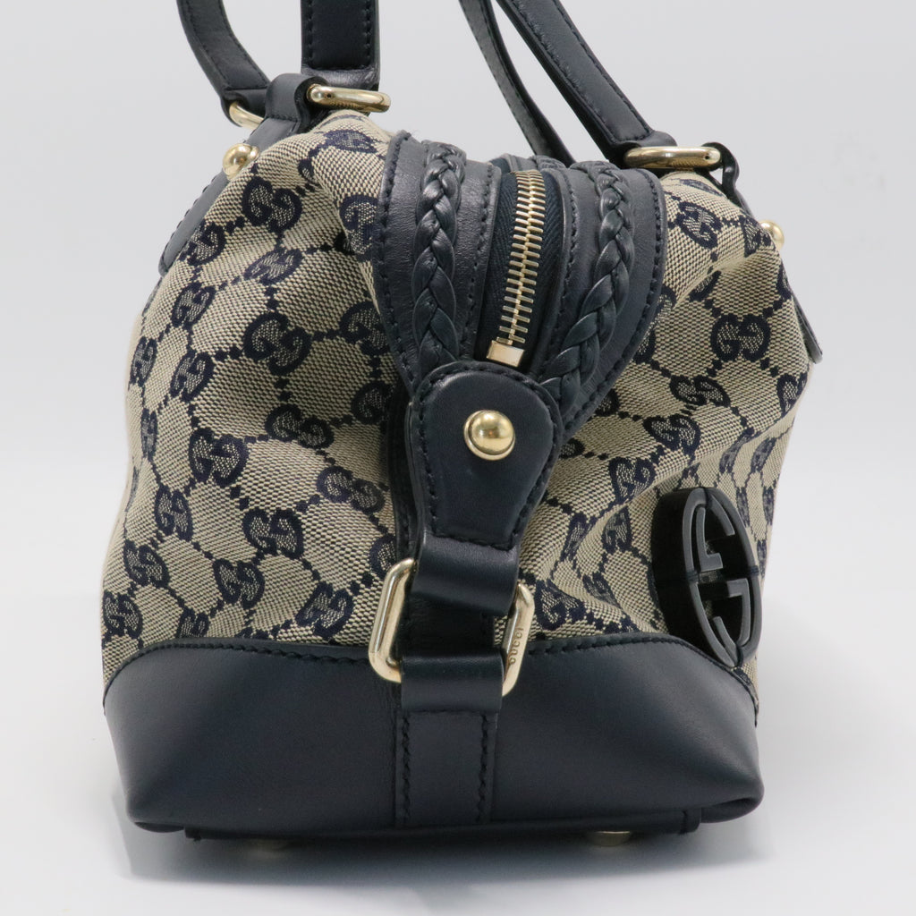 Brick Lane Original GG Canvas Boston Bag