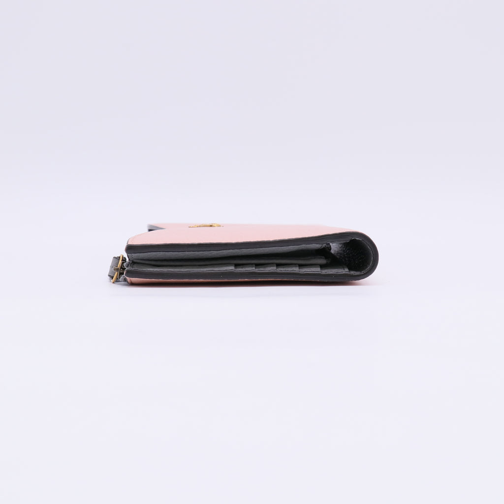 Gucci Light Pink Leather Wallet W23086