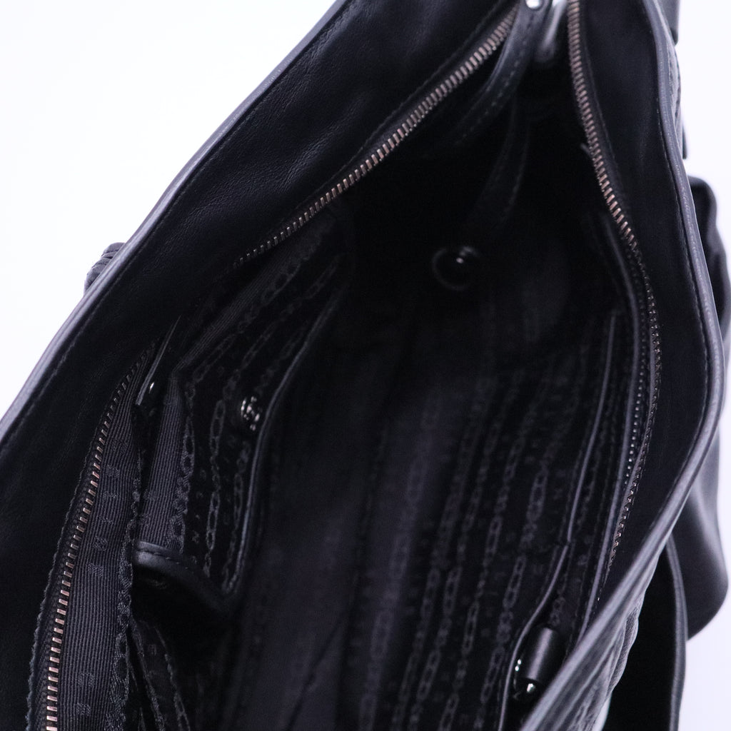 Leather Bittersweet Unique Tote Bag GISEL