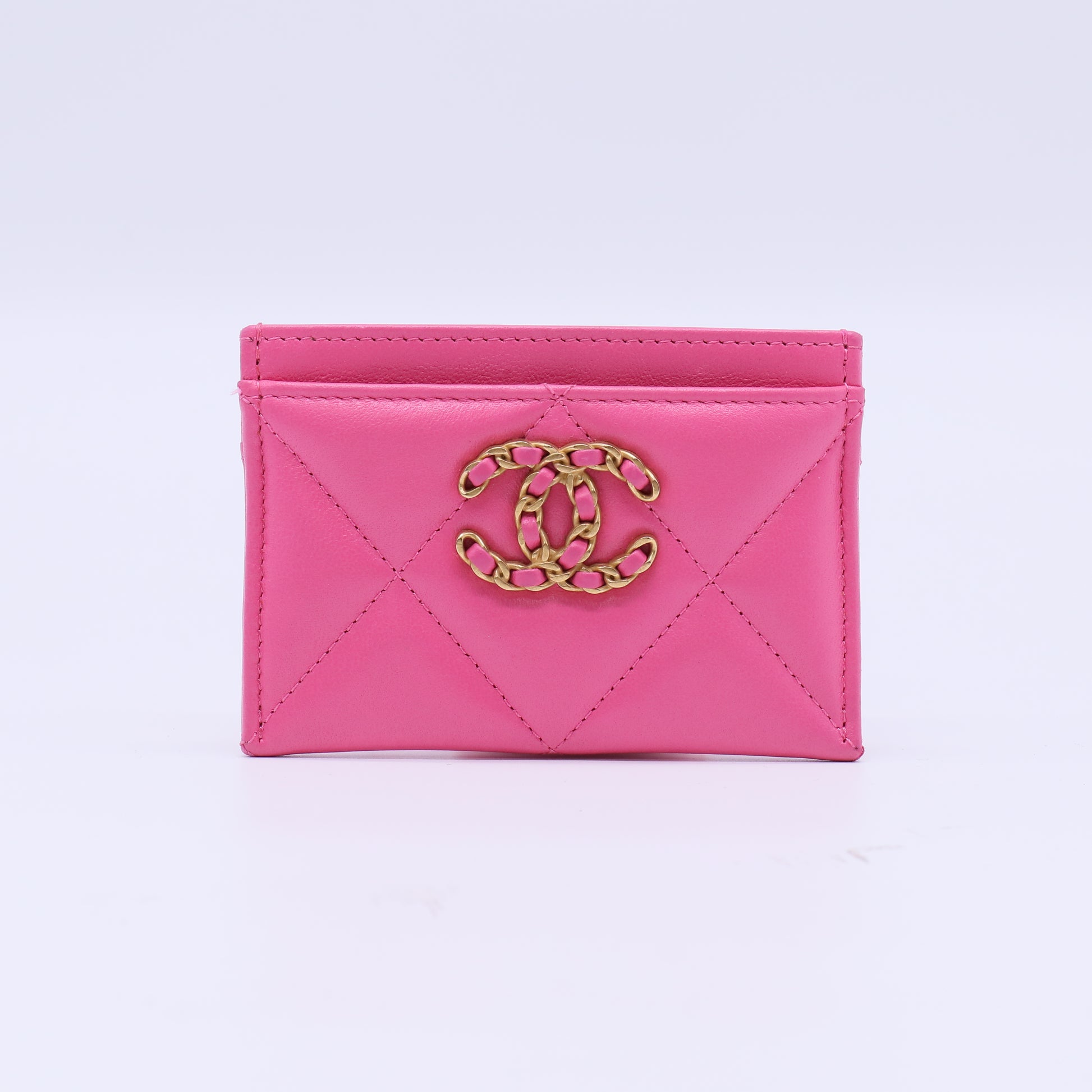 Chanel 19 Card Holder twins W21535