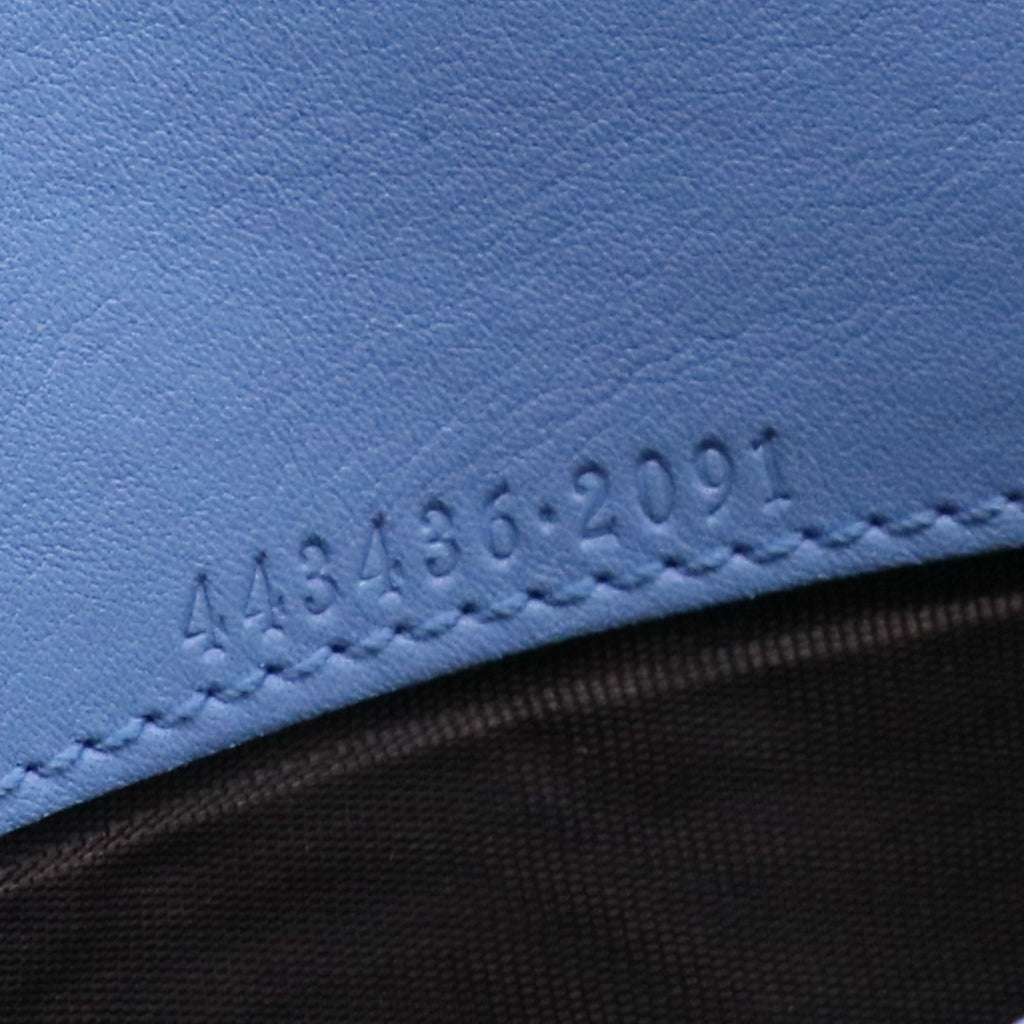 Marmont Long Wallet  Leather Blue Women's