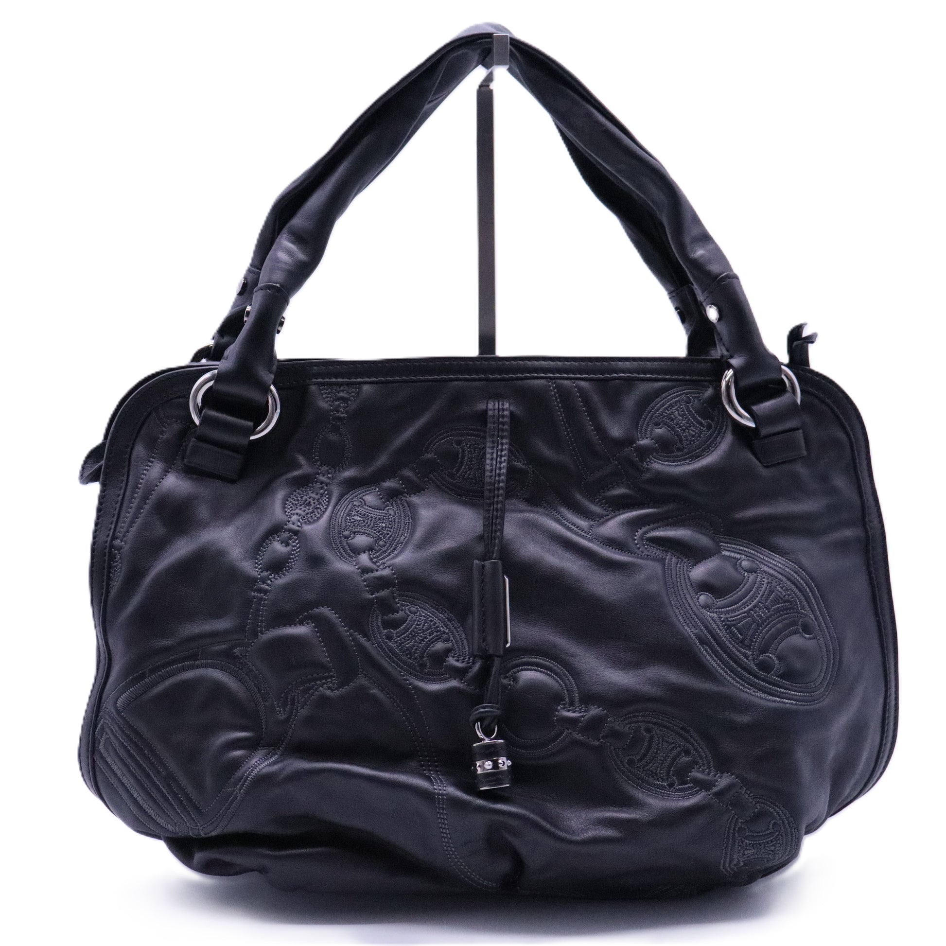 Leather Bittersweet Unique Tote Bag GISEL