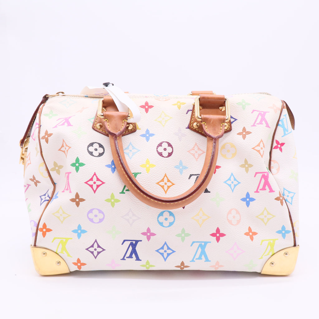 Speedy Handbag Monogram Multicolor 30 twins