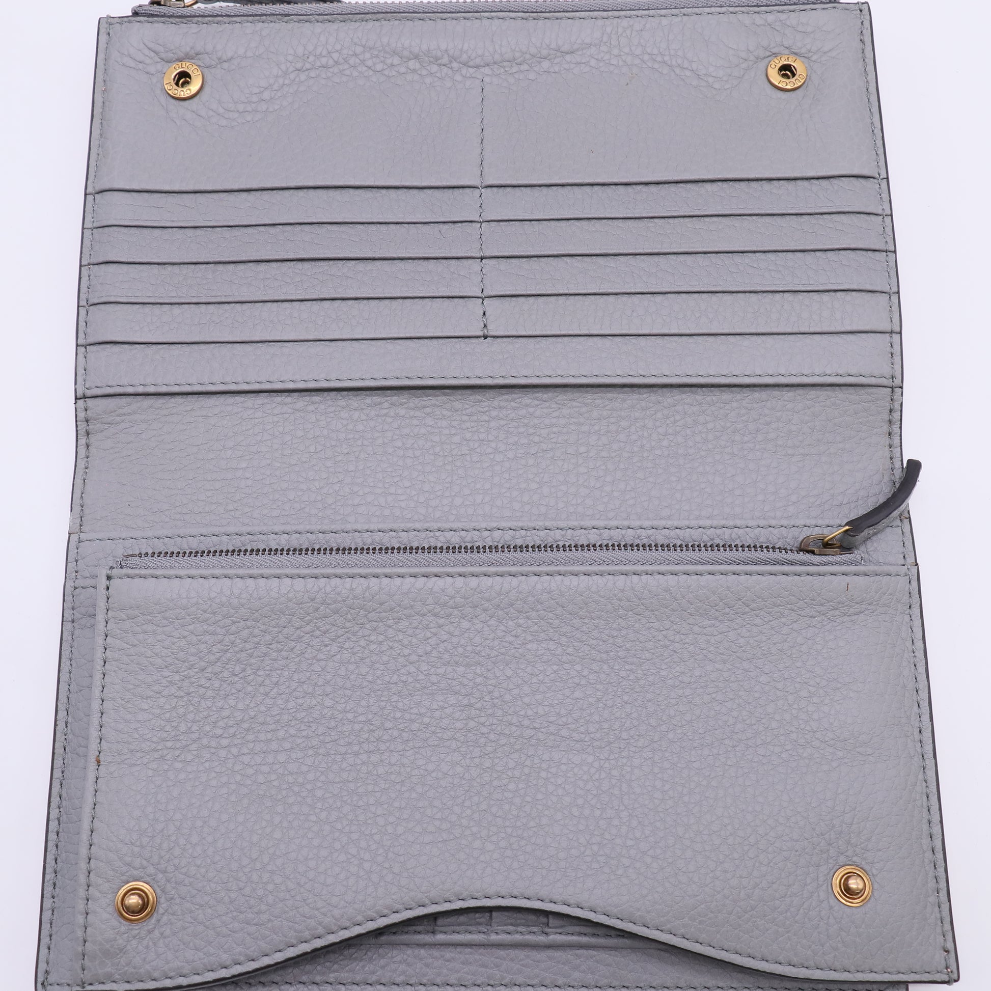 Gucci Light Pink Leather Wallet W23086