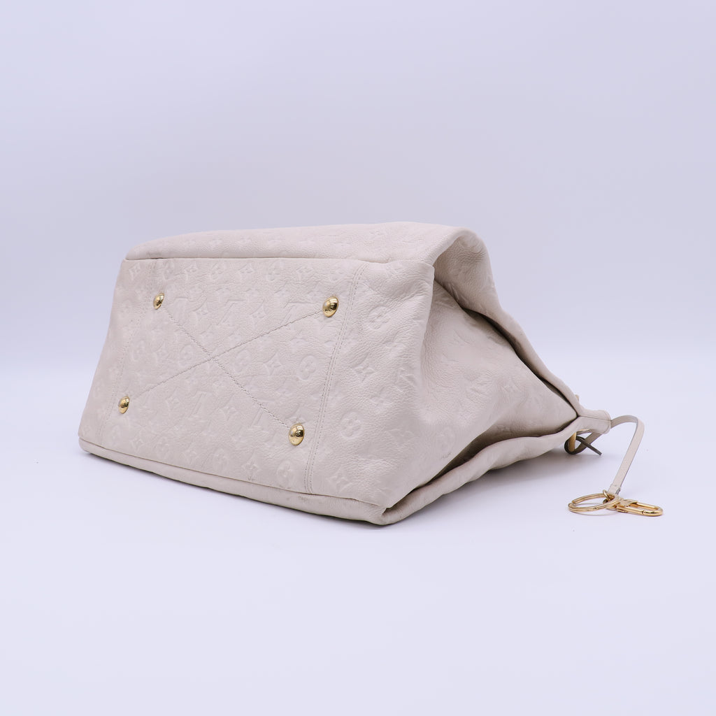 Louis Vuitton Empreinte Artsy MM Beige twins LDJ4186