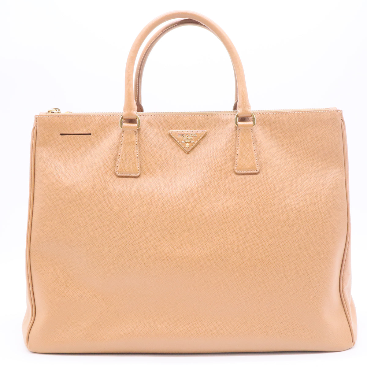 Saffiano Lux Galleria Double Zip Tote