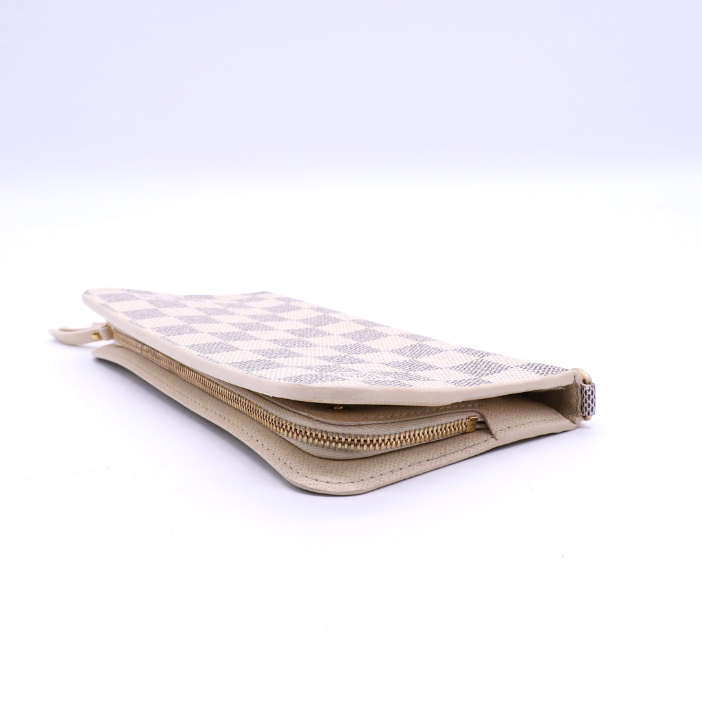 Damier Azur Compact Zippy Wallet twins w20787