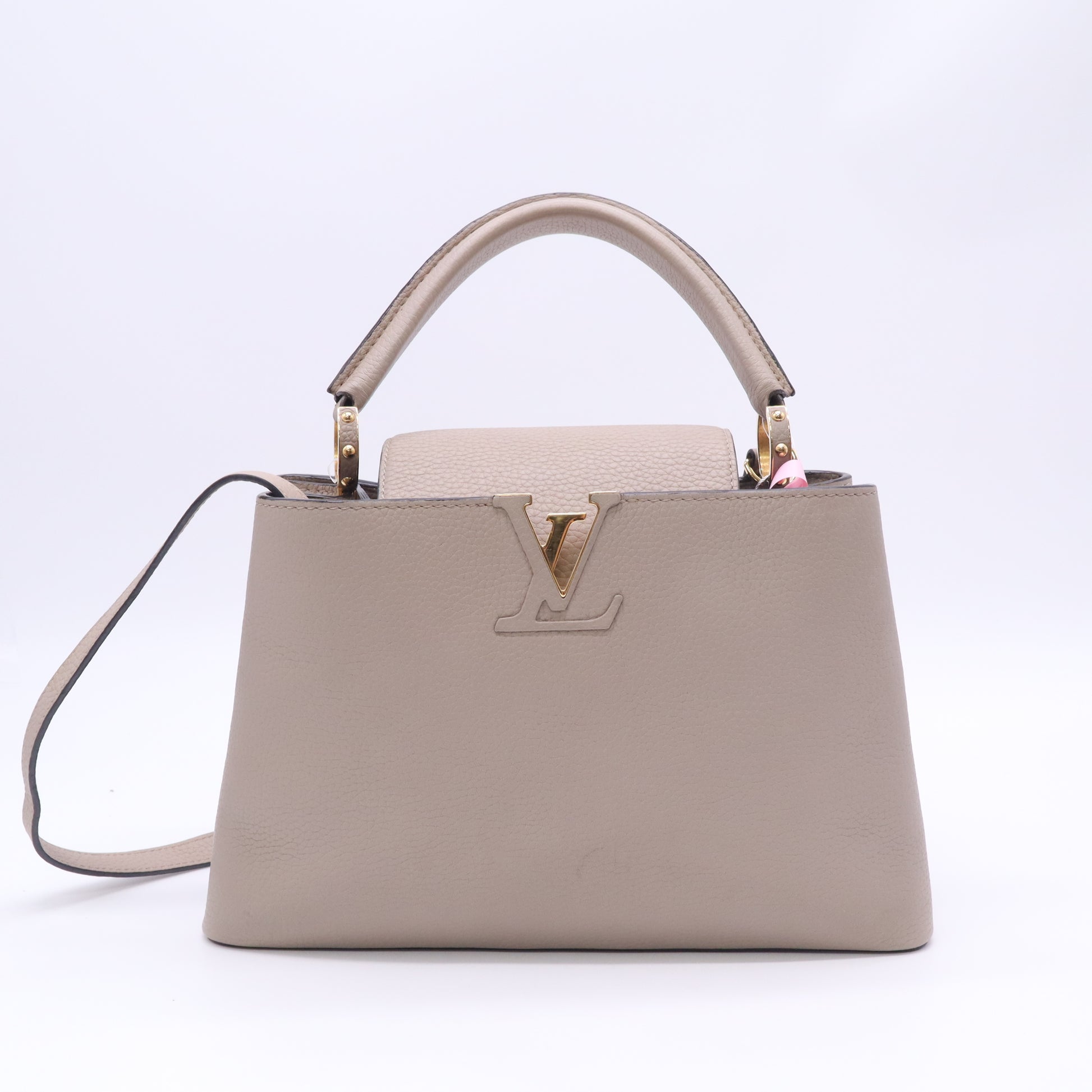 Louis Vuitton Taurillon Leather Capucines MM twins LDJ5813
