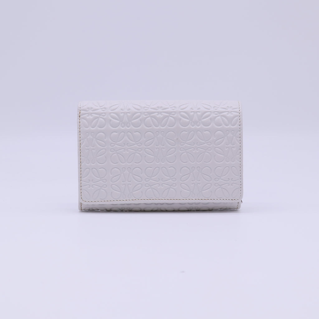 Loewe Anagram Debossed Flap Wallet W21835