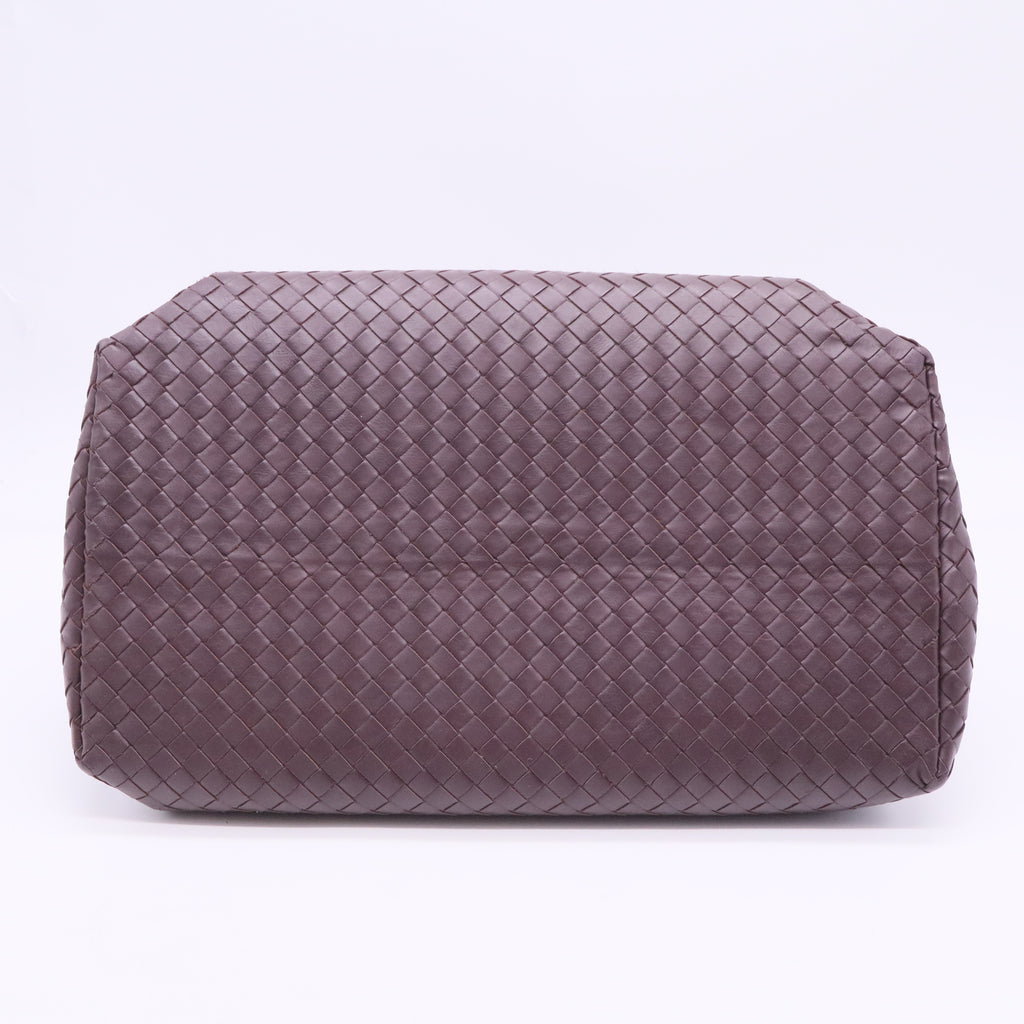 Intrecciato Woven Nappa Leather Roma Tote Bag