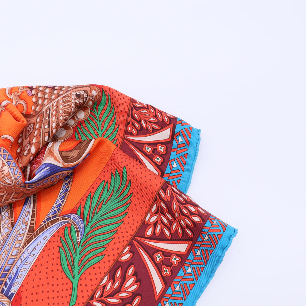 Zenobie Reine de Palmyre Square Silk Scarf W20411