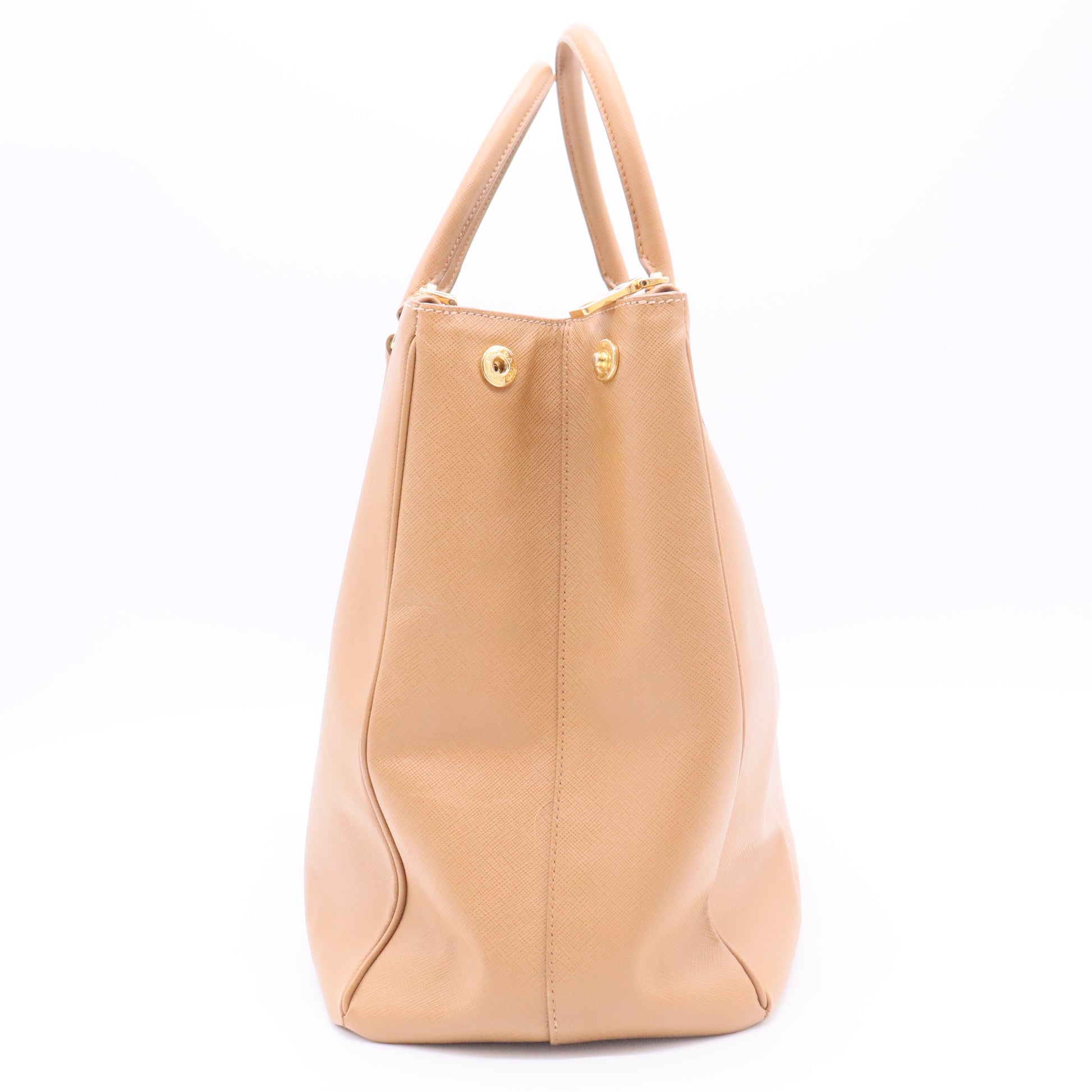 Saffiano Lux Galleria Double Zip Tote