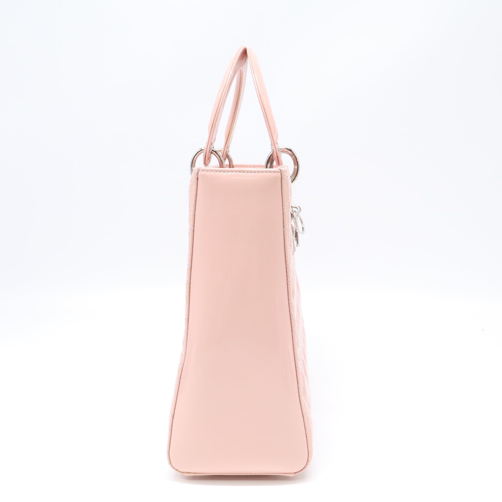 Large Lady Dior Bag in Rose des Vents B22532