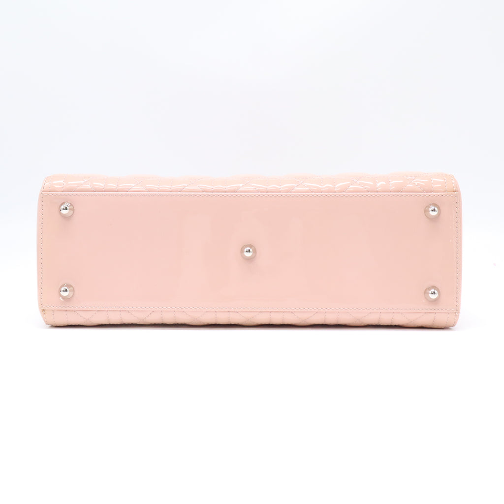 Large Lady Dior Bag in Rose des Vents B22532