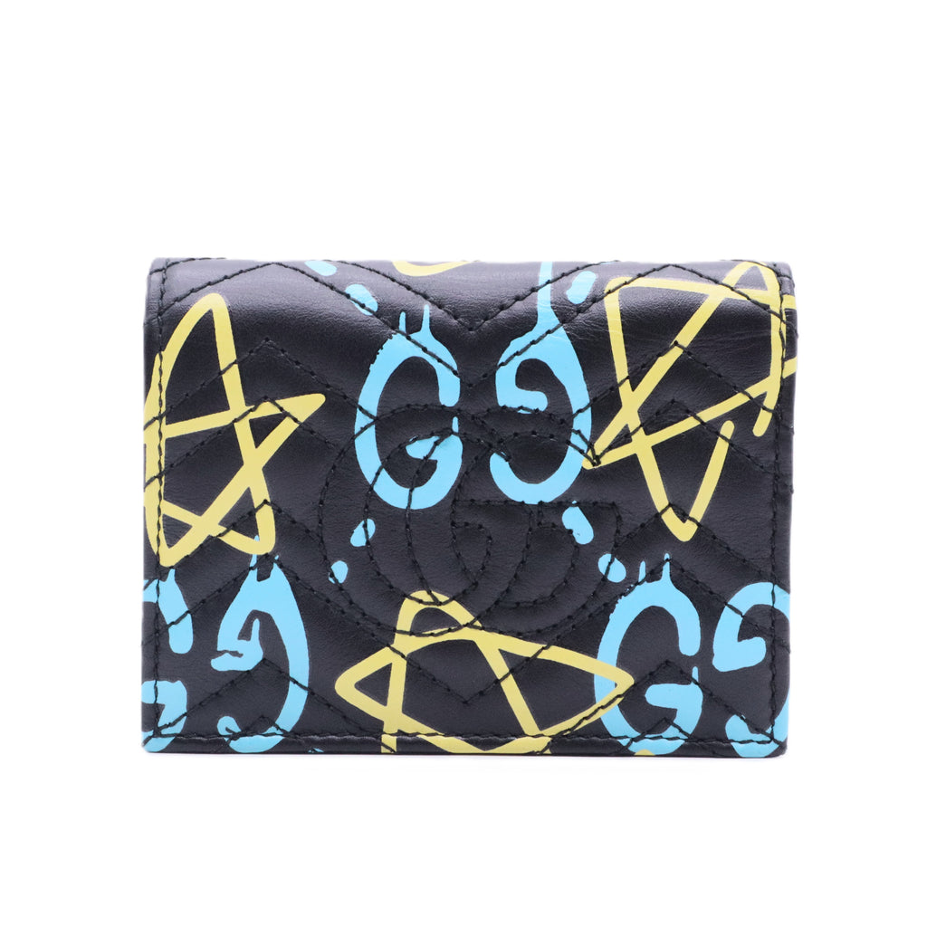 Marmont Card Case Gucci Ghost Bifold Wallet twins