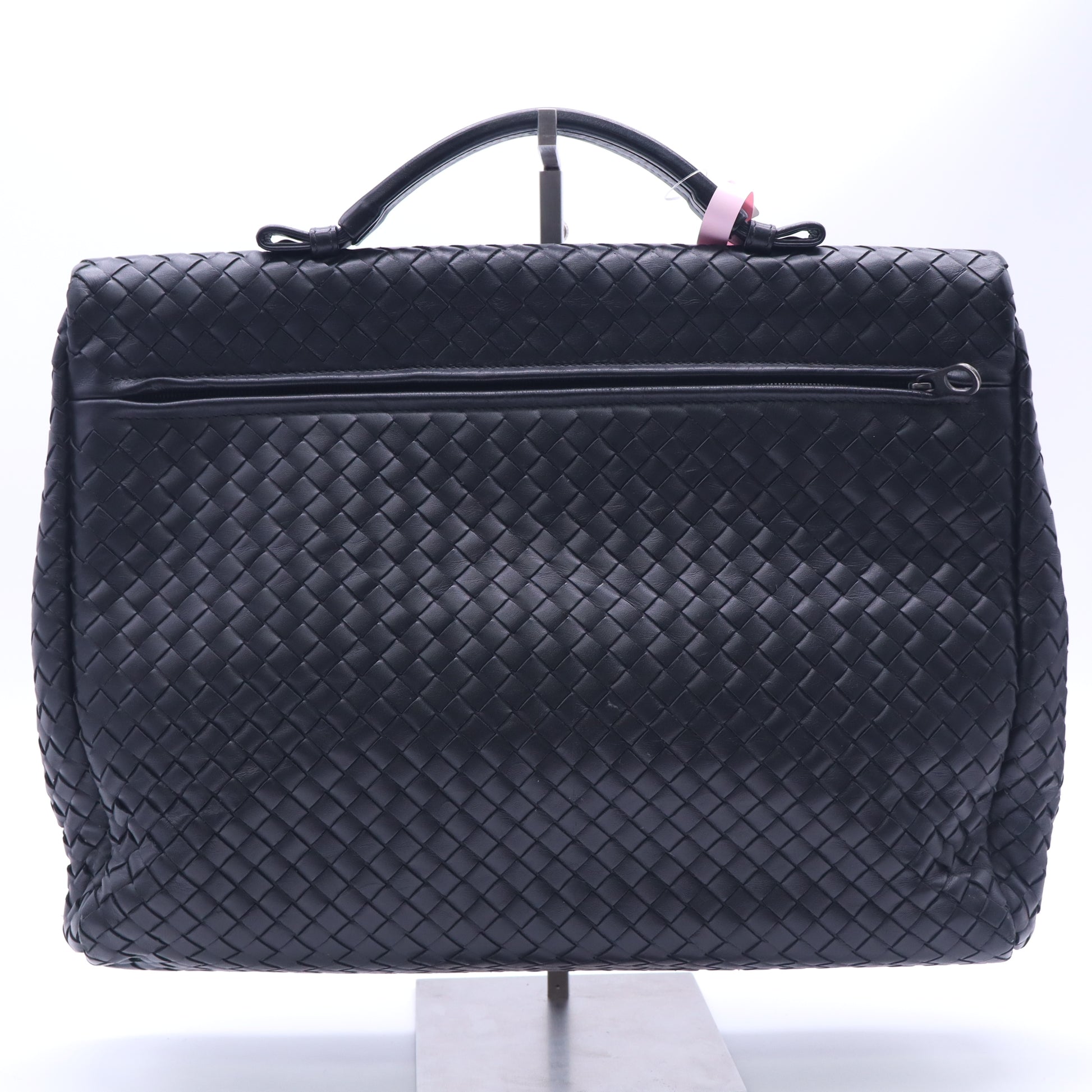 Bottega Veneta Intrecciato woven leather briefcase twins LDJ5772