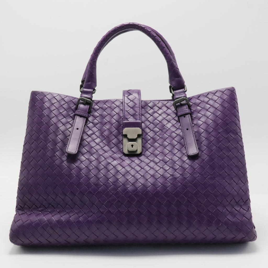 Roma Bag Intrecciato Nappa Medium