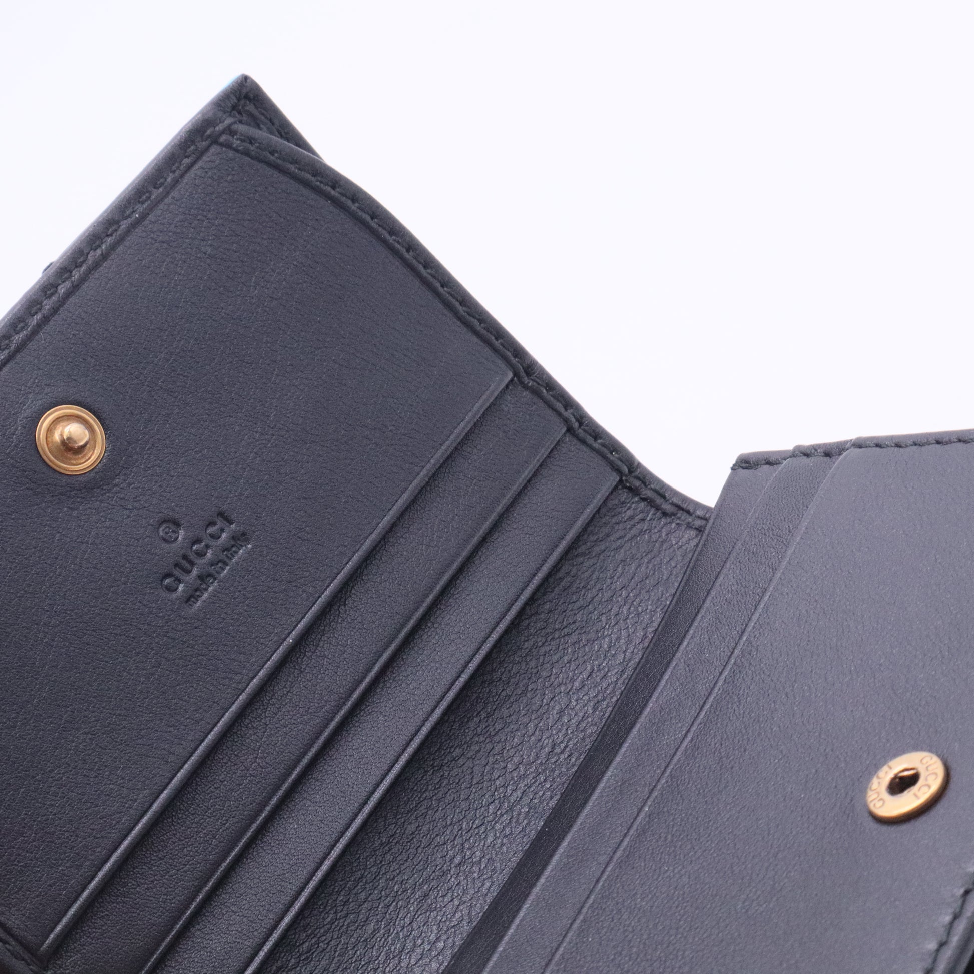 Marmont Card Case Gucci Ghost Bifold Wallet twins
