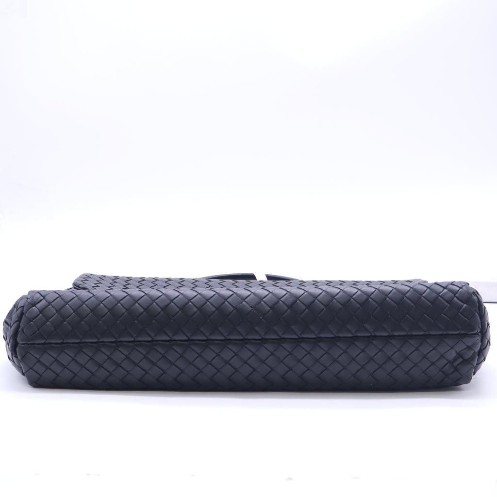 Bottega Veneta Intrecciato woven leather briefcase twins LDJ5772