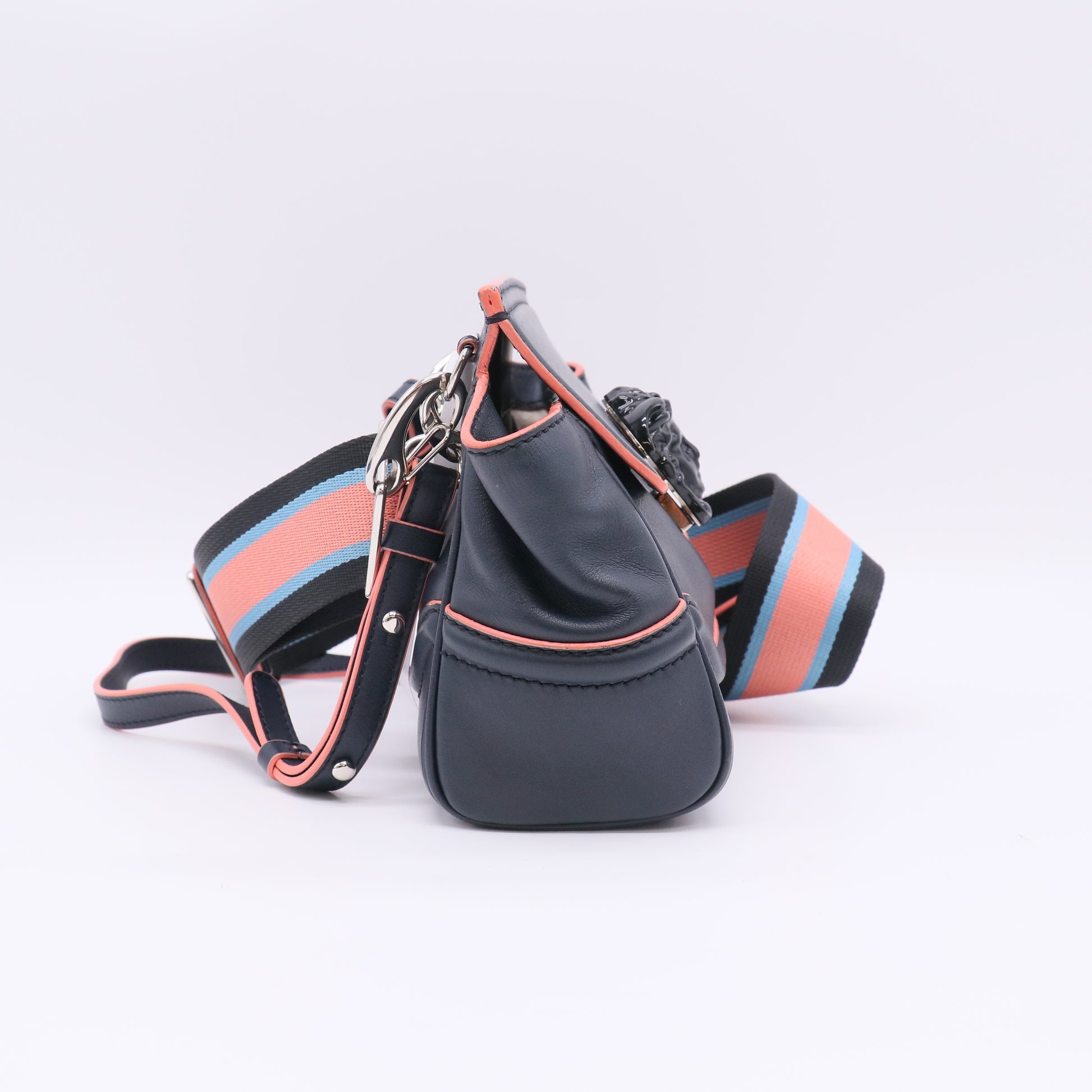 Versace Palazzo Empire Leather Crossbody Bag twins B23410