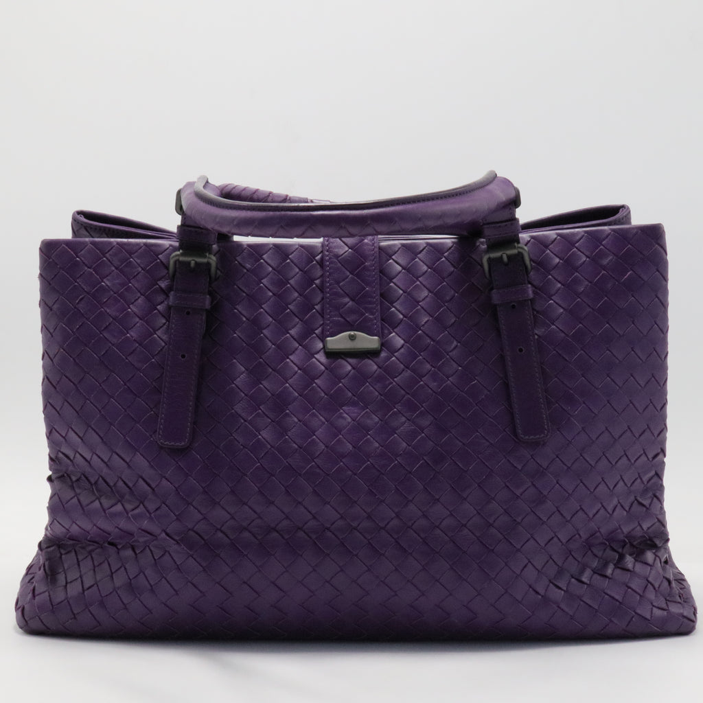 Roma Bag Intrecciato Nappa Medium